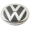 VAG VW Touareg aukštas chromo/juodas priekinis radiatoriaus emblema originali 760853601DJZA