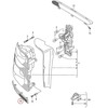 VAG VW TOURAN 07-10 GALINIS BUFERIS KAIRĖS PUSĖS ATSPINDYS ORIGINALUS 1T0945105A