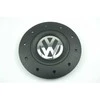 VAG VW Transporter T5 2003-2013 Plieninių ratų centrinė stebulė, juodas chromuotas dangtelis, originalus 7H0601151BRVB