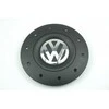 VAG VW Transporter T5 2003-2013 Plieninių ratų centrinė stebulė, juodas chromuotas dangtelis, originalus 7H0601151BRVB