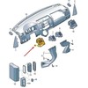 VAG VW TRANSPORTER T5 Priekinis Skydelis Kairysis Oro Ventiliacijos Angos 7E0819203FV80 NAUJA ORIGINALI