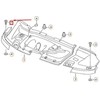 VAG VW TRANSPORTER T5 Variklio skydo uždarymo rotacinis užraktas 7H0915450 NAUJAS ORIGINALUS