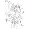 VAG VW TRANSPORTER T6 Galinės Dešinės Sėdynės Išleidimo Rankena 7H088325482V NAUJA ORIGINALI