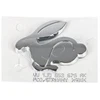 VAG VW užrašai Chrome Rabbit originalus 1J0853675AK739