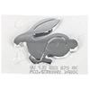 VAG VW užrašai Chrome Rabbit originalus 1J0853675AK739