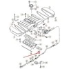 VAG VW variklio įsiurbimo kolektoriaus tarpiklis 02-04 Passat 07D129717D Originalus