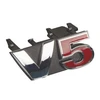 VAG VW VR5 Passat Golf Jetta V5 grotelių emblema chromo spalvos raudona originali 1J6853679FGQF