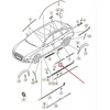Vag Wiper Seal Su Dekoratyvine Juosta Audi A4 8K B8 Originalus 8K0853283J2ZZ