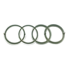 Vag Ženklelis Chromas Audi Q5 Sportback 2017 2024 Originalus 80F8537422ZZ