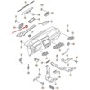 Vandens Deflektorius Vag Volkswagen Jetta 2011 2017 Originalus 5C7819404A9B9