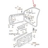 Vidinis Durų Sandariklis VAG Audi A3 S3 2004 2013 Originalus 8P4831721C28P