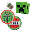 Vienkartinių indų rinkinys - MINECRAFT