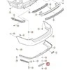 Volkswagen Golf 1K 2007 2009 Uzdarymo Kapsula Satin Juoda Vag Originalus 1K9807397 9B9