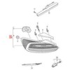 Volkswagen Scirocco 1K8 LED Galinio Šviesos VAG Originalus 1K8945208B