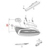 Volkswagen Scirocco 1K8 LED Galinio Šviesos VAG Originalus 1K8945208B