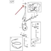 Volvo 242 244 264 760 740 240 940 960 850 S70 1976 - 2000 Šiaurės antenos stiebas