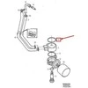 "Volvo" 740 940 940 960 S90 V90 variklio alyvos termostato žiedas 3547188