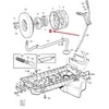 "Volvo 850 960 C70 S70 S90 V70 V90 variklio alyvos siurblio sandariklių rinkinys originalus 271439