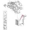 Volvo 850 C70 S70 V70 HVAC šildytuvo žarnų jungtis 3522035