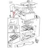 Volvo 850 C70 S70 V70 originalus oro įsiurbimo žarna į centrinį elektros bloką 8619305