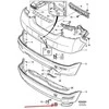 VOLVO C30 galinio bamperio dešinysis atšvaitas Originalus 31213993