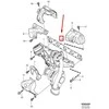 VOLVO C30 Išmetimo kolektoriaus tarpiklis 30777682 NAUJAS ORIGINALUS
