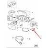 VOLVO C30 Kairės Priekinės Apatinės Veidrodžio Korpuso Dangtelis 30716969 NAUJAS ORIGINALUS