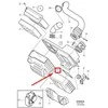 VOLVO C30 oro filtro korpuso tarpinė originali 30637445
