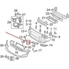 VOLVO C30 priekinio kairiojo rūko žibinto dangtelis apdailos skydelis originalus 30657195