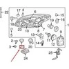 VOLVO C30 priekinio žibinto įvorė Originali 31323025