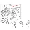 VOLVO C30 priekinio žibinto viršutinio dangtelio originalus 31213142