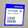 VOLVO C30 Priekinis Bamperio Spoileris Originalus 31214639