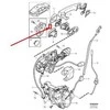 VOLVO C30 priekinių durų išorinės rankenos laikiklis Originalus 30663627