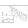 VOLVO C30 radiatoriaus grotelės emblema 31383031 NAUJAS GENUINALUS