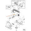 VOLVO C30 turbokompresoriaus įleidimo sandariklis Originalus 31274163