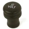 "Volvo" cigarečių žiebtuvėlio 12V įtampos prievado kištuko dangtelis juodas originalus 8685460