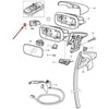 VOLVO S40 MK2 Priekinio Dešinės Pusės Durų Veidrodžio Indikatoriaus Lęšis 8679777 NAUJAS ORIGINALUS
