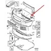 VOLVO S40 MK2 priekinio dešiniojo bamperio laikiklis 31265395 Originalus