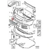 VOLVO S40 MK2 Priekinis Bamperis Radiatoriaus Grotelės 31290532 NAUJAS ORIGINALUS