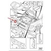 VOLVO S40 MK2 Variklio Dangčio Guminis Padas 31293164 NAUJAS ORIGINALUS