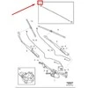 "Volvo S60 3 V60" 2 priekinių priekinio stiklo valytuvų guminių juostų rinkinys Originalus 31693569