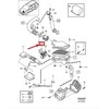 VOLVO S60 MK1 droselinės sklendės korpuso tarpiklis Originalus 30757766