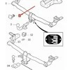 VOLVO S60 MK1 galinio bamperio dangtis Vilkimo įtaisas Originalus 30660383