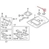 VOLVO S60 MK1 GALVOS APDANGALO SPAUSTUKAS SMĖLIO SPALVOS 39986971 ORIGINALUS