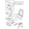 VOLVO S60 MK1 Priekinis Kairysis Apatinis Sėdynės Panele 39996511 NAUJAS ORIGINALUS