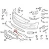 VOLVO S60 MK2 priekinio bamperio apatinė oro kreipiančioji originali 31386719