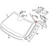 VOLVO S60 MK2 Priekinio Stiklo Dešinės Pusės Apdailos Juostelė 31416141 NAUJA ORIGINALI
