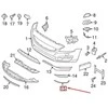 VOLVO S60 MK2 Priekinis Bamperis Kairės Pusės Apdailos Juostelė 31323854 NAUJA ORIGINALI
