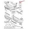 Volvo S60 V60 Dešinės priekinės žibintų plovimo dangtelis Originalus 39820330