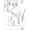 VOLVO S60 MK2 Priekinis Kairysis Oro Įsiurbimo Vamzdis 31283470 NAUJAS ORIGINALUS